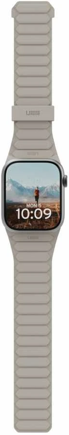 Urban Armor Gear UAG Pathfinder, juodas/titanium - Apple Watch 49mm/45mm/44mm/42mm