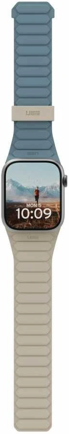 Urban Armor Gear UAG Pathfinder, dune/cloud mėlynas - Apple Watch 49mm/45mm/44mm/42mm