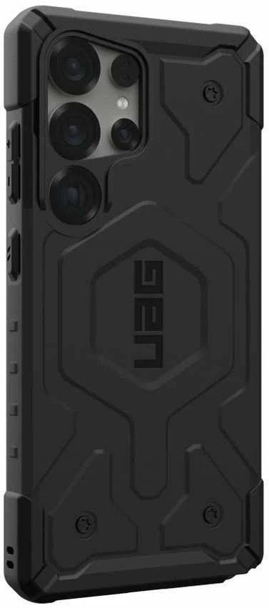Dėklas Urban Armor Gear UAG Pathfinder w/ Magnet, Juodas - Samsung Galaxy S25 Ultra