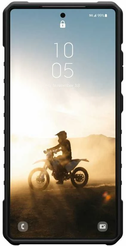Dėklas Urban Armor Gear UAG Pathfinder w/ Magnet, Juodas - Samsung Galaxy S25 Ultra