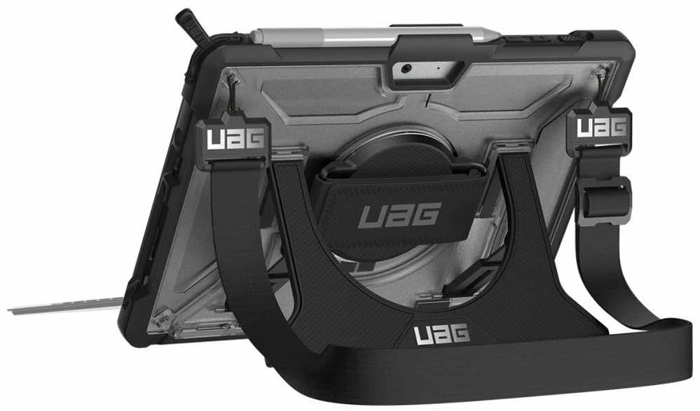 Urban Armor Gear UAG Plasma su rankos dirželiu, skaidrus - Microsoft Surface Go 1/Go 2/Go 3