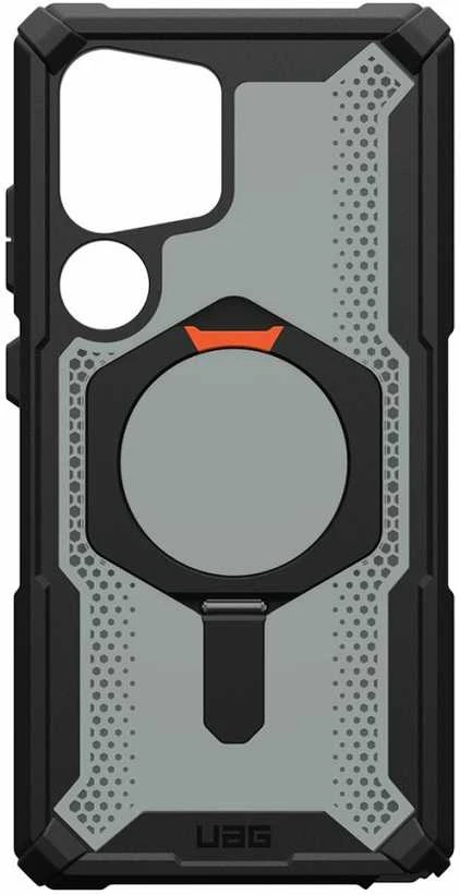 Dėklas Urban Armor Gear UAG Plasma XTE w/ Magnet, Juodas/Oranžinis - Samsung Galaxy S25 Ultra