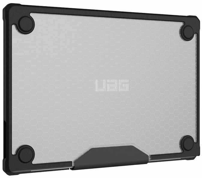 Carruzzo Urban Armor Gear PLYO 38,1 cm (15″) Užsegamas dėklas Juoda, Permatomas