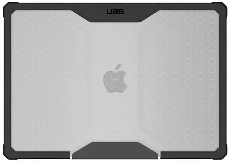 Carruzzo Urban Armor Gear PLYO 38,1 cm (15″) Užsegamas dėklas Juoda, Permatomas