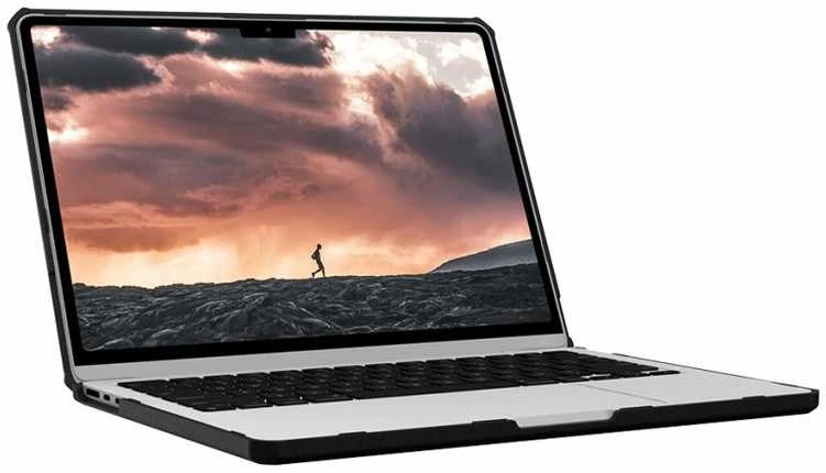 Urban Armor Gear UAG Plyo dėklas, Ice/Juodas - MacBook Air 13" 2022/2023/2024