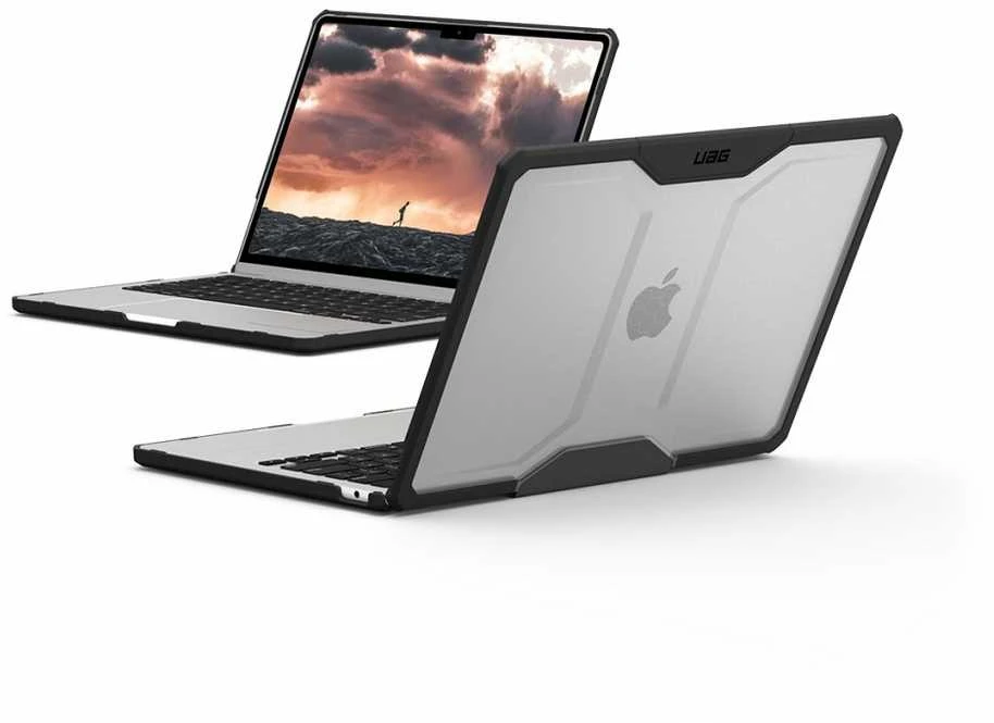 Urban Armor Gear UAG Plyo dėklas, Ice/Juodas - MacBook Air 13" 2022/2023/2024