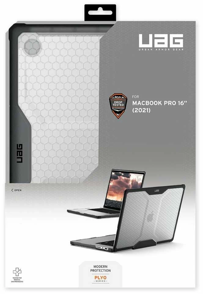 Carruzzo Urban Armor Gear UAG Plyo, nešiojamas kompiuteris - „MacBook Pro 16“ M3 2023/M2 2023/M1 2021“