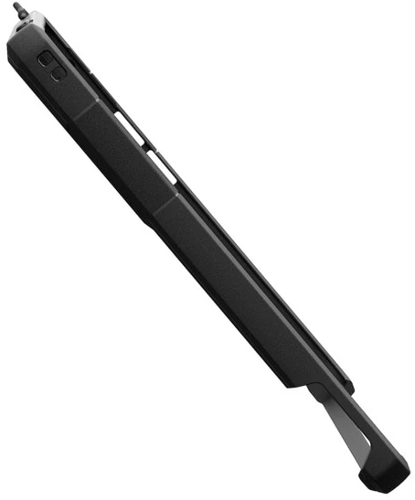 Urban Armor Gear UAG Scout galinis dangtelis su rankos dirželiu, skirtas Microsoft Surface Pro 12 – juodas