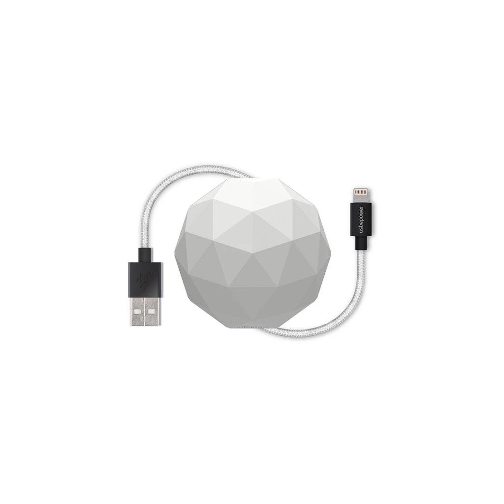 Usbepower Cosmo USB-A į apšvietimo jungtį 1 m kabelis - Raudona