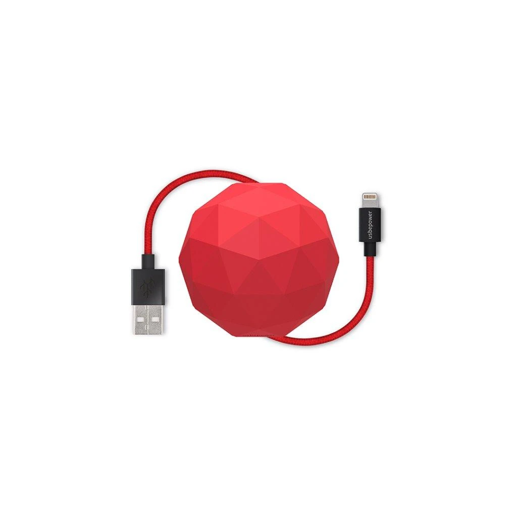 Usbepower Cosmo USB-A į apšvietimo 1 m kabelis - Baltas