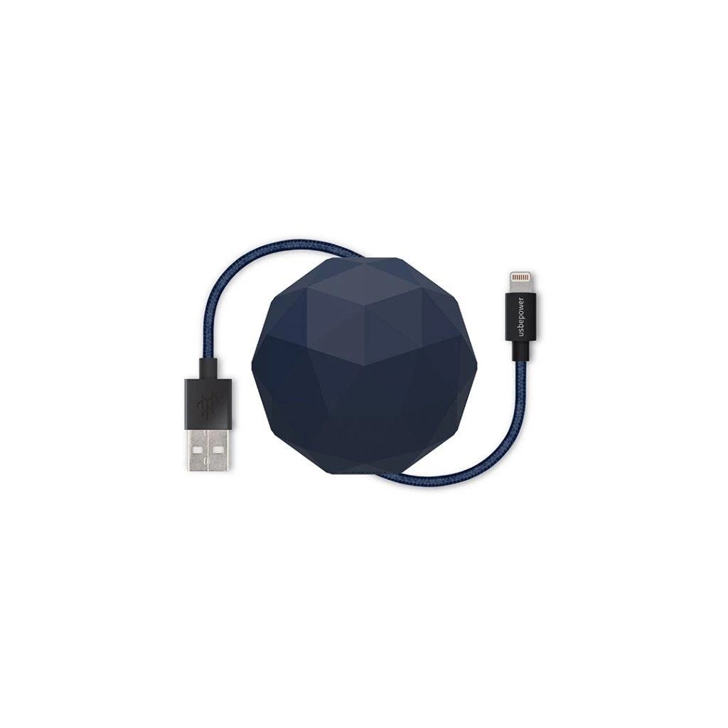 Usbepower Cosmo USB-A į apšvietimo 1 m kabelis - Baltas