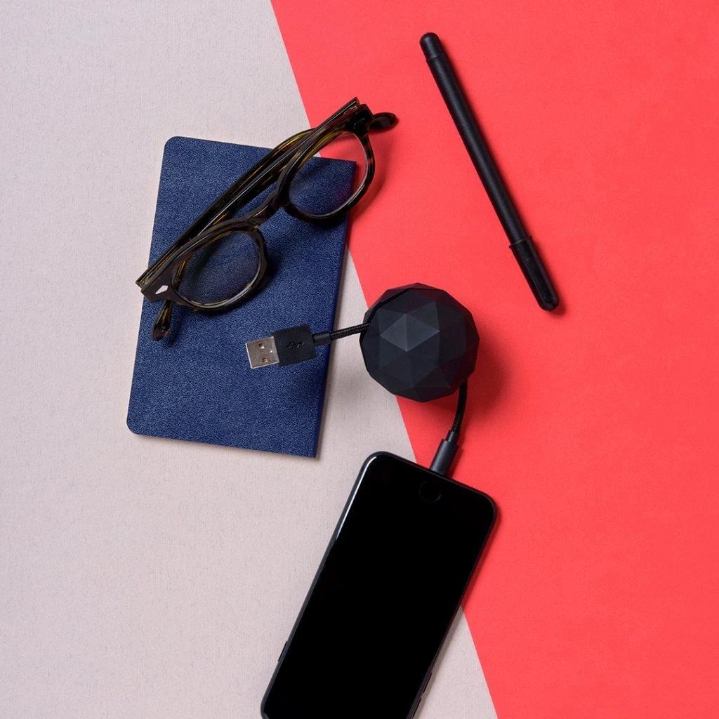Usbepower „Cosmo“ USB-A–Žibintuvėlio laidas 1 m – tamsiai mėlynas Mėlyna