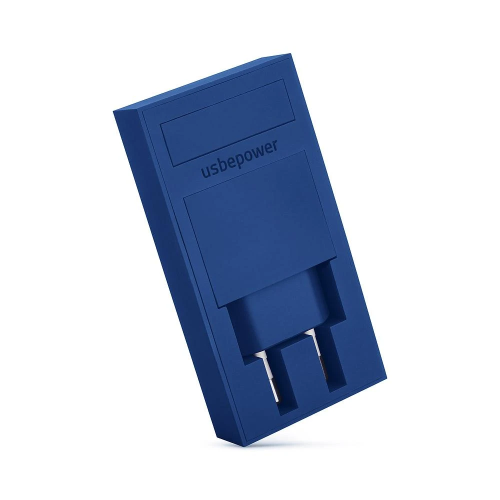 Usbepower Rock dvigubas USB-A įkroviklis - Juodas
