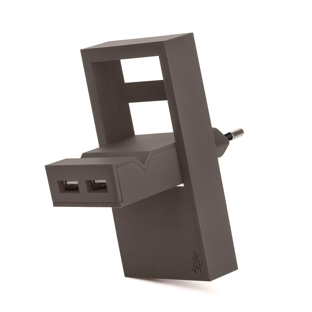 Usbepower Rock Dual Adapteris Charger USB 2.1A - Mėlyna