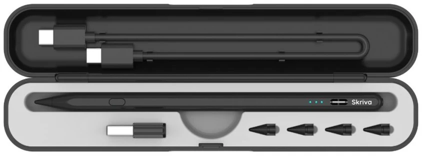 Skriva Stylus and Case - Juodas