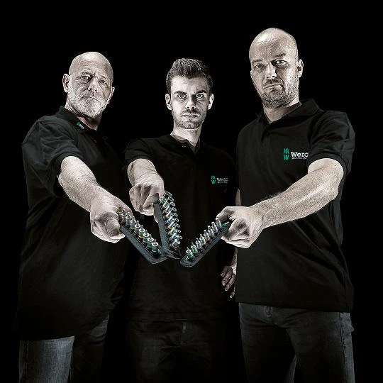 WERA diržas A 3 TORX HF Zyklop antgalių rinkinys TORX 1/4
