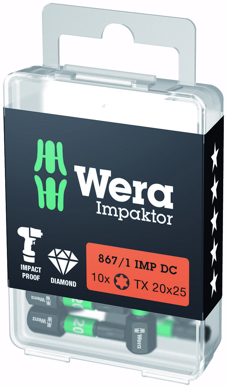 Antgalis TX20/25 867/1 IMP DC Impaktor, Wera