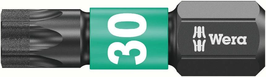 Atsuktuvo antgalis WERA 867/1 IMP DC Torx TX30 25mm, 10vnt.