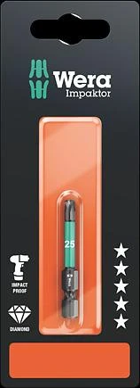 Antgalis Wera Impactor, TORX T30 x 50mm, 867/4, blisteryje