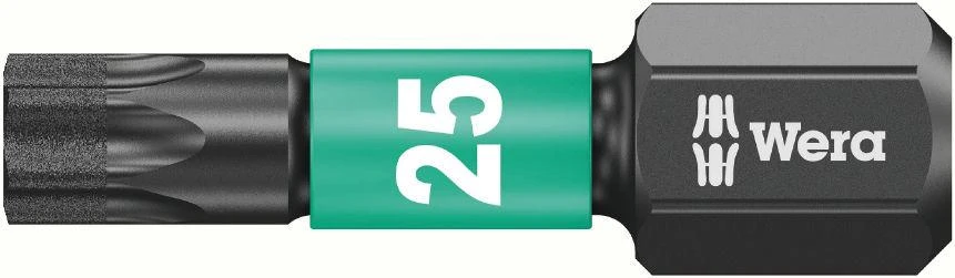 Atsuktuvo antgalis WERA 867/1 IMP DC TORX 25mm TX 25x25mm