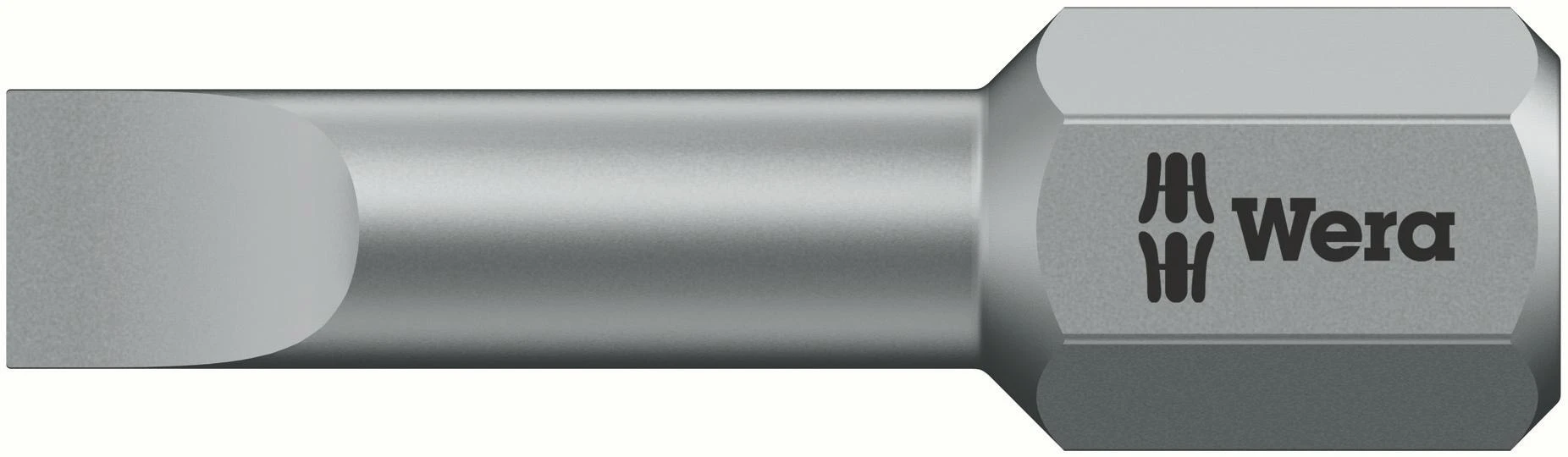 Plokščias atsuktuvo antgalis WERA 800/1 TZ 0,5x4,0x25mm