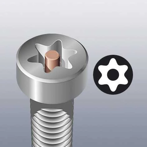 Penkiakampis antgalis WERA 867/1 15 IPR Torx+