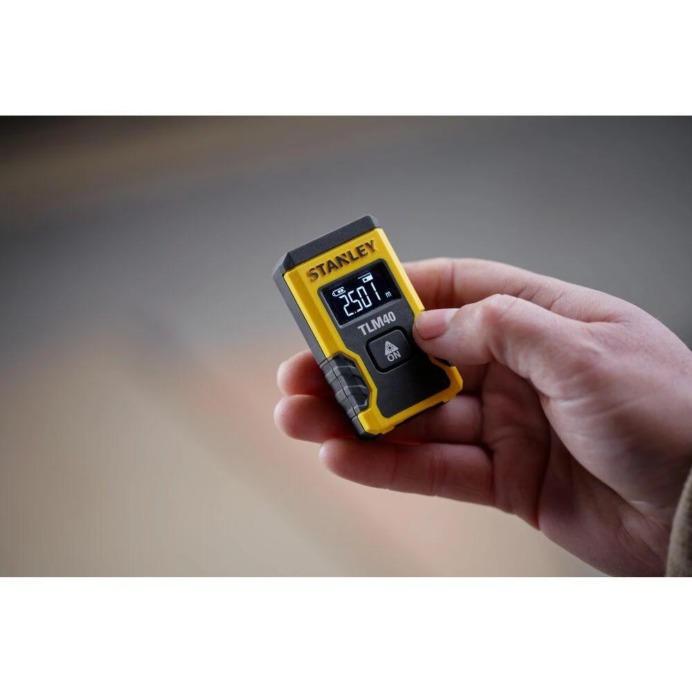 Lazerinis atstumo matuoklis Stanley TLM 40