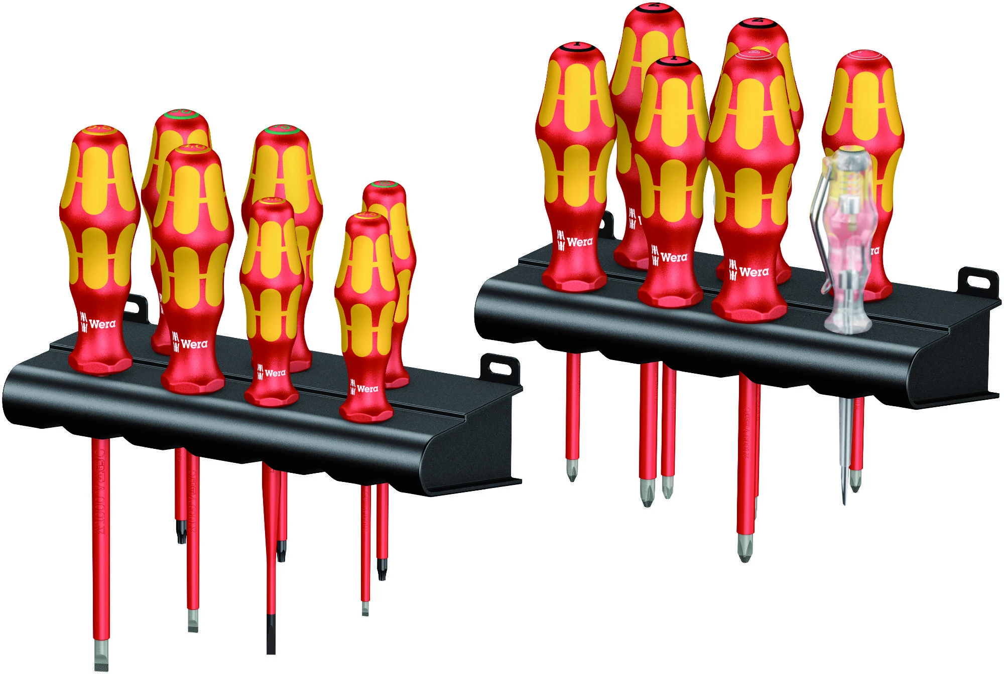 Atsuktuvų rinkinys WERA Big Pack 100/14 VDE