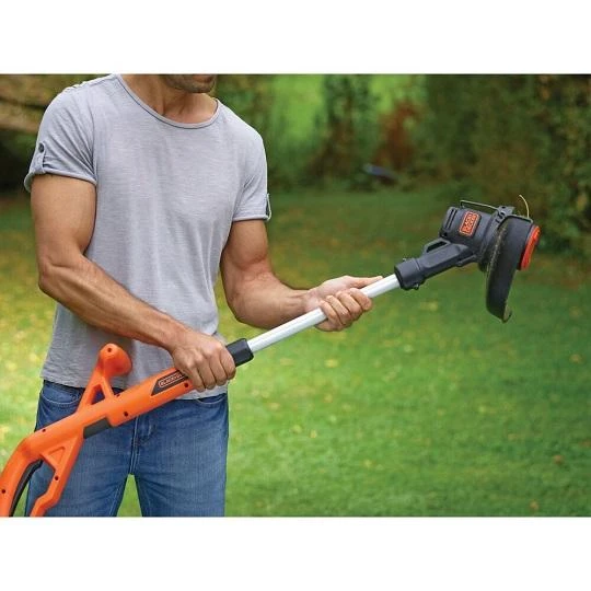 Black & Decker Juodas & Decker Akumuliatorinė žoliapjovė ST1823 18 V 1,5 Ah 25 cm, Juodas & Decker