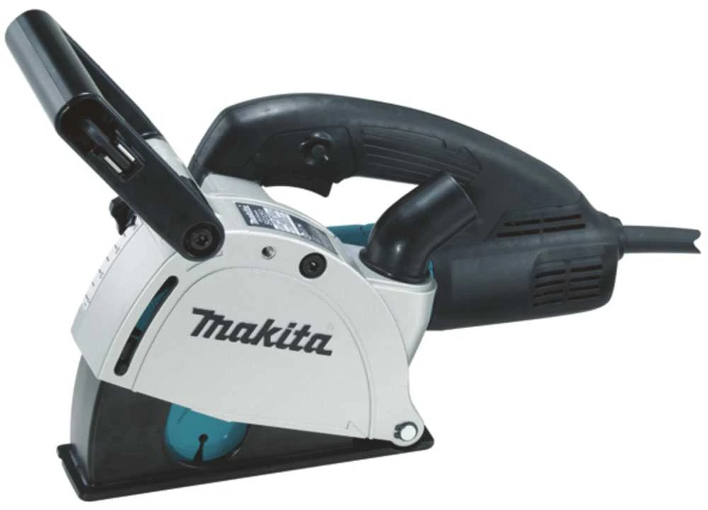 Makita SG1251J Kanalų freza 1400 W 125 mm gylis 0-30 mm plotis 6-30 mm 10000 min-1kompl. 2 diskai A-80438, MAKPACK