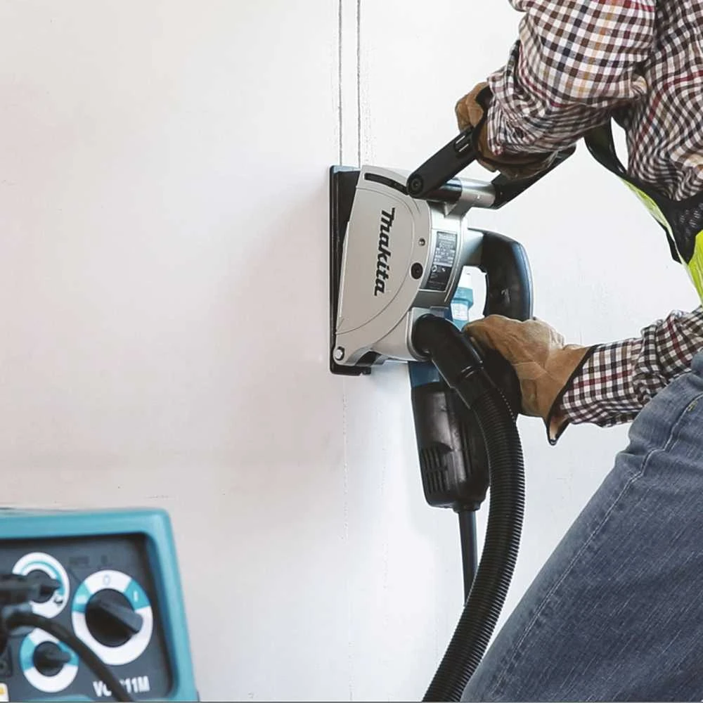 Makita SG1251J Kanalų freza 1400 W 125 mm gylis 0-30 mm plotis 6-30 mm 10000 min-1kompl. 2 diskai A-80438, MAKPACK