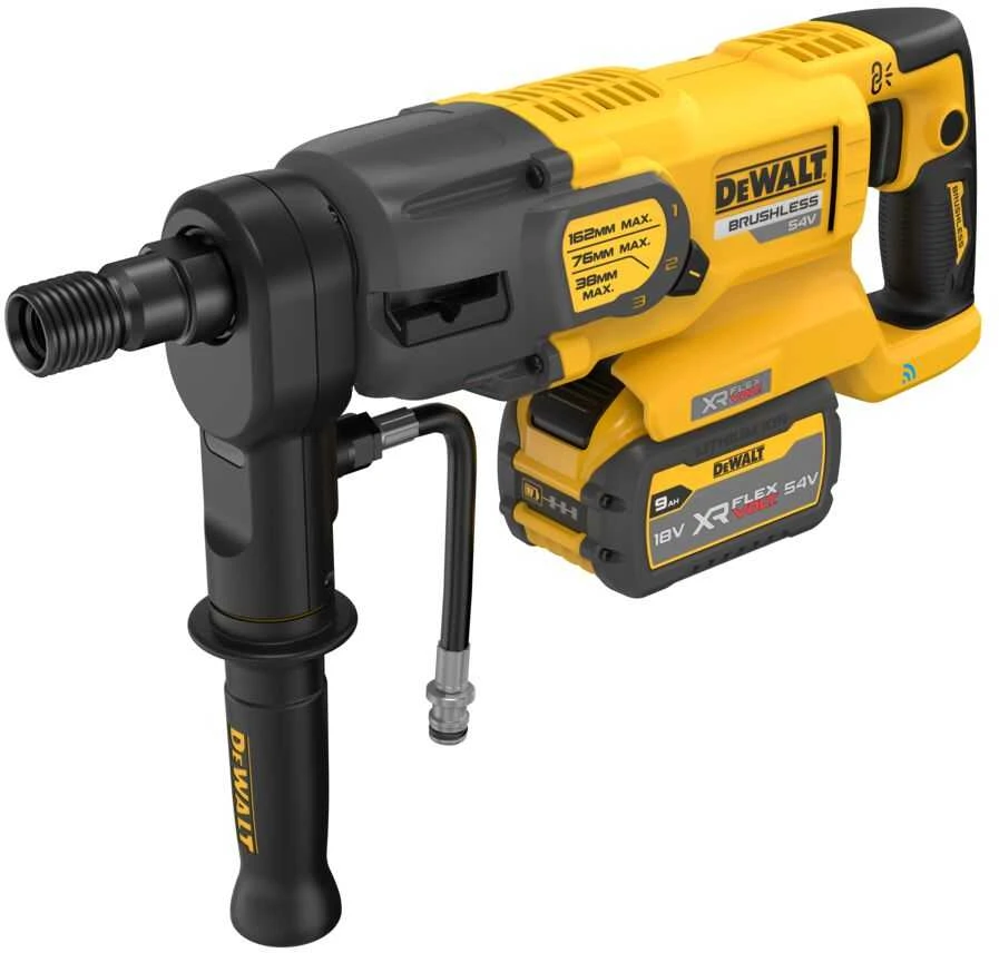 deimantinis gręžtuvas, 2x9Ah 54V DEWALT [DCD150X2-QW]