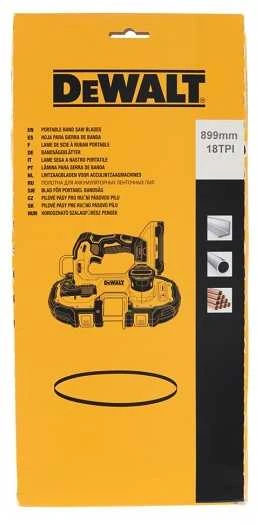Juostinių staklių pjovimo juosta DeWalt DT8477-QZ; 899x12,7x0,5 mm; 18 TPI; 3 vnt.