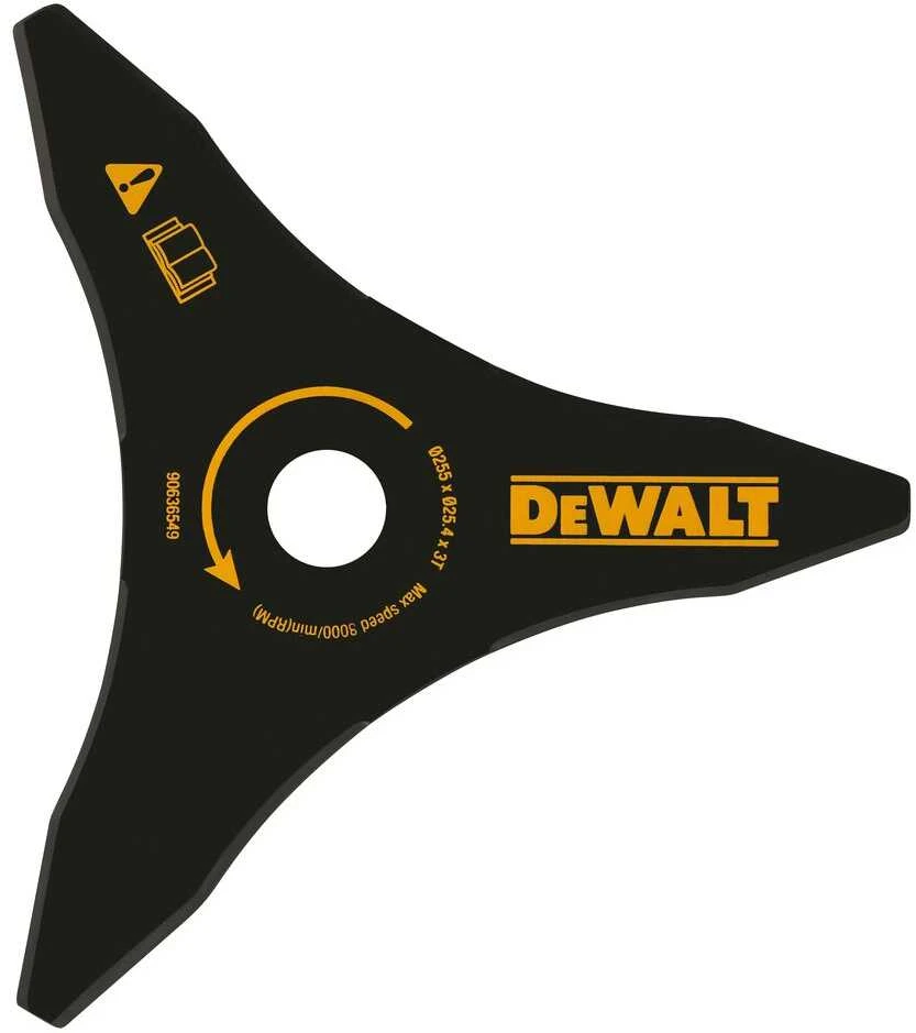 Grąžtas 3 ašmenų pjovimo peilis DeWalt DT20653-QZ; 255x25,4x3 mm