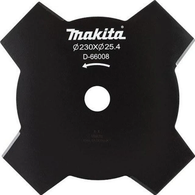 Makita 4-ašmenų krūmapjovės peilis, 230x25,4MM D-66008