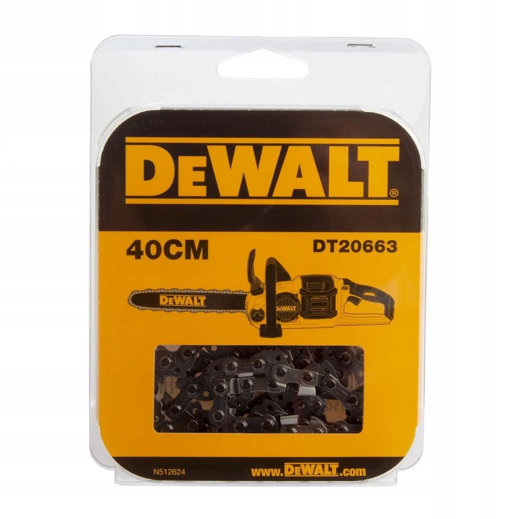Pjūklo grandinė DeWalt DT20663-QZ; 16''; 40 cm; 3/8''; 56; 1,1 mm