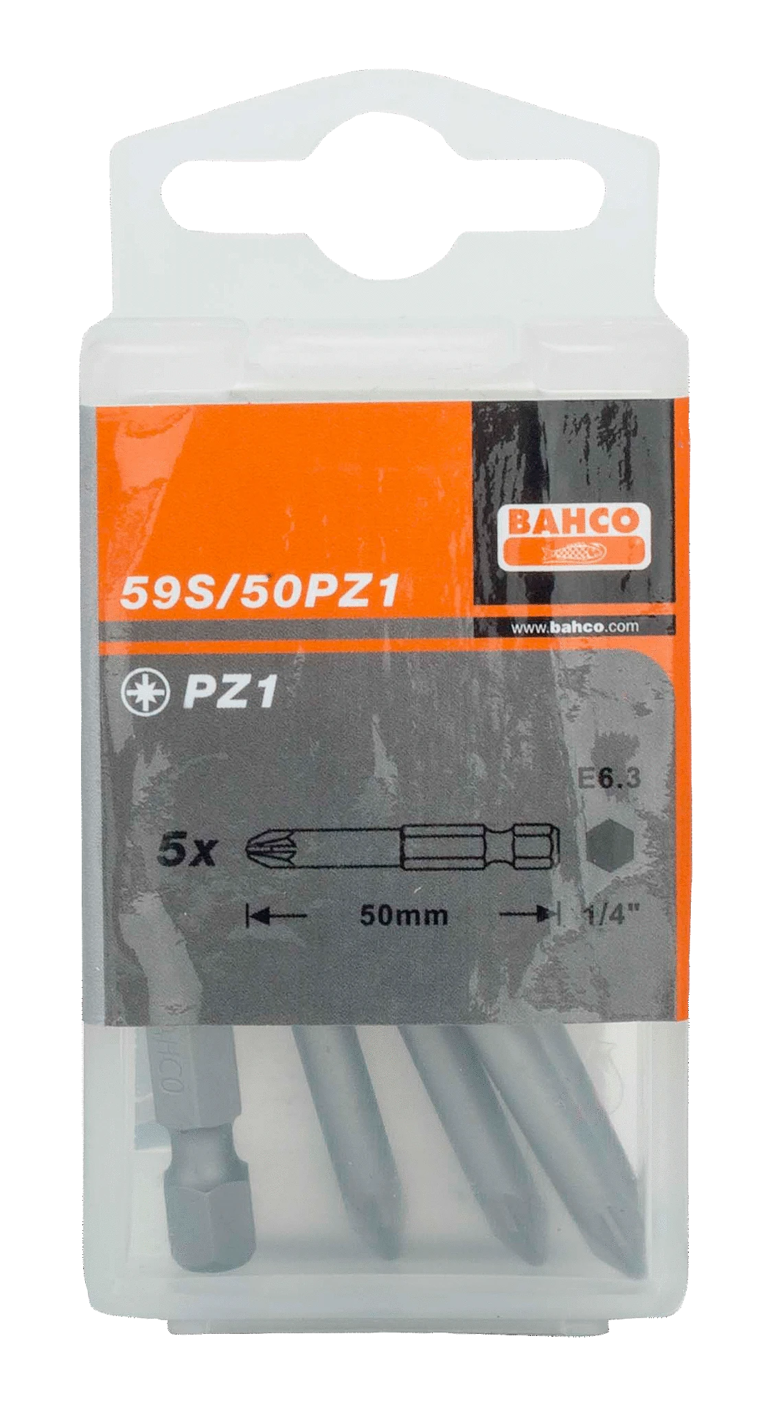 Antgaliai Bahco standart, PZ3 50mm, 5vnt