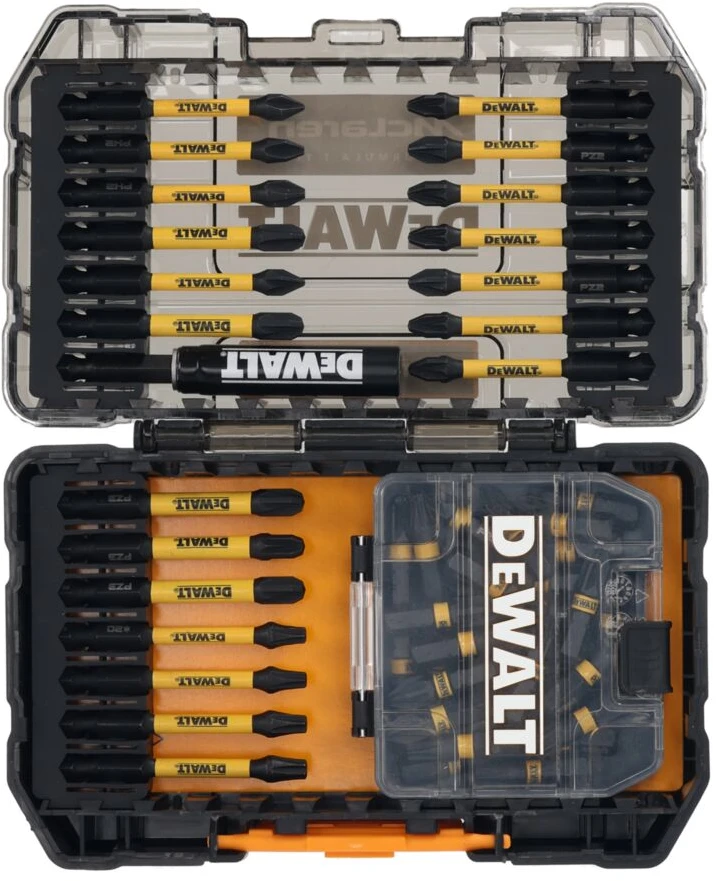 Grąžtas Sukimo antgalių komplektas DeWalt DT70908T; 51 vnt.