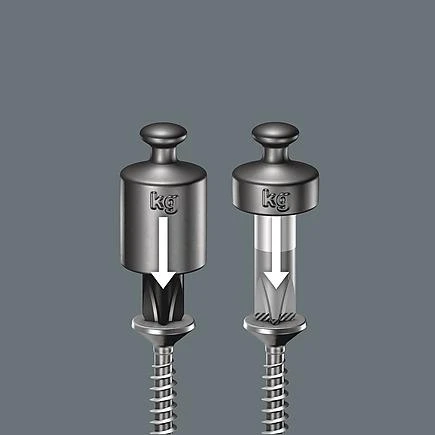 WERA 160 i/162 i/167 i/9 atsuktuvų rinkinys Kraftform