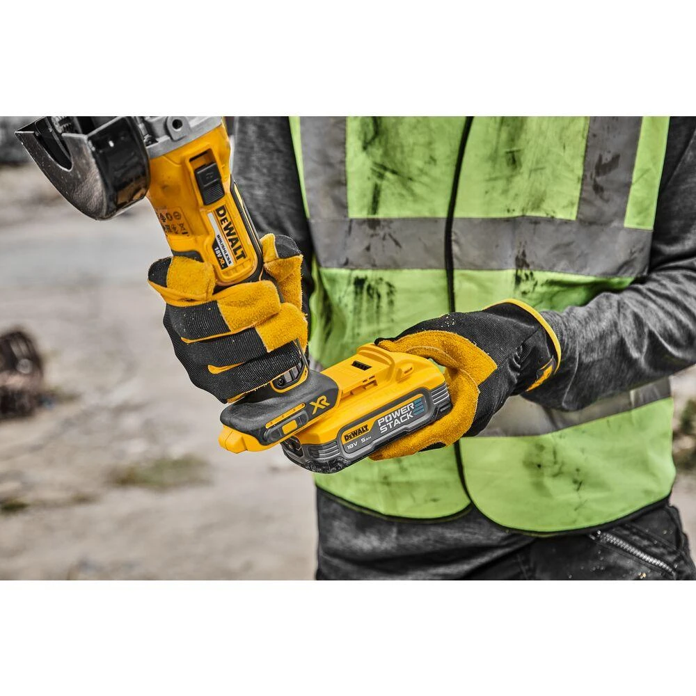 De Walt Akumuliatorinis kampinis šlifuoklis Dewalt DCG405H2T-QW 18V 2x5ah