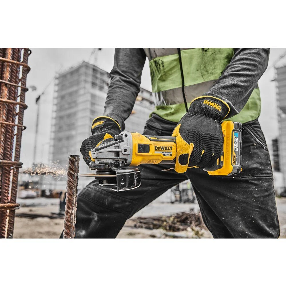 De Walt Akumuliatorinis kampinis šlifuoklis Dewalt DCG405H2T-QW 18V 2x5ah