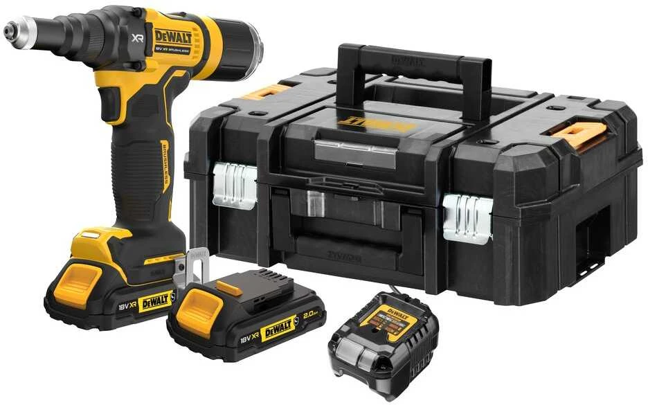 Akumuliatorinis kniediklis DeWalt DCF403D2GT-QW; 18 V; 2x2,0 Ah akum.