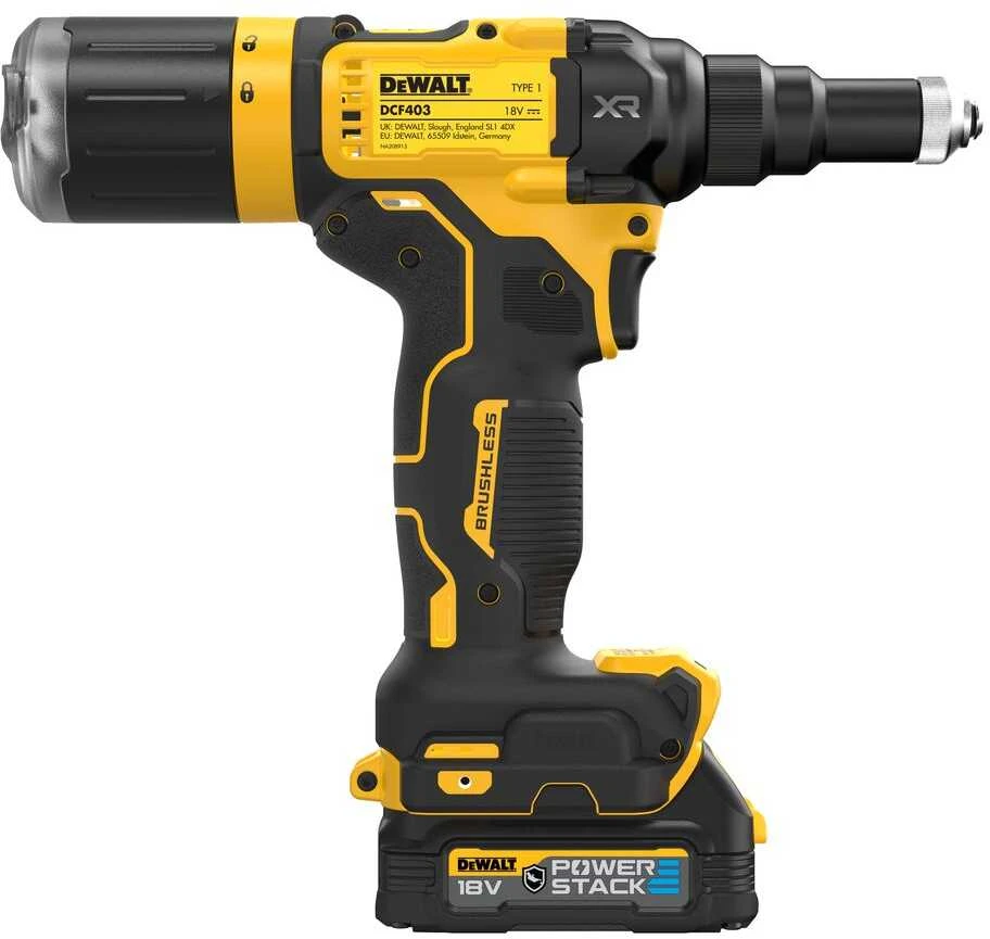 De Walt Akumuliatorinis kniediklis DeWalt DCF403E1GT-QW; 18 V; 1x1,7 Ah akum.