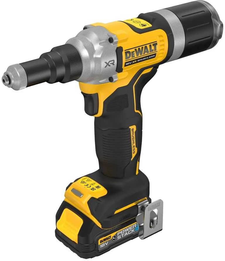 Akumuliatorinis kniediklis DeWalt DCF414E2GT-QW; 18 V; 2x1,7 Ah akum.