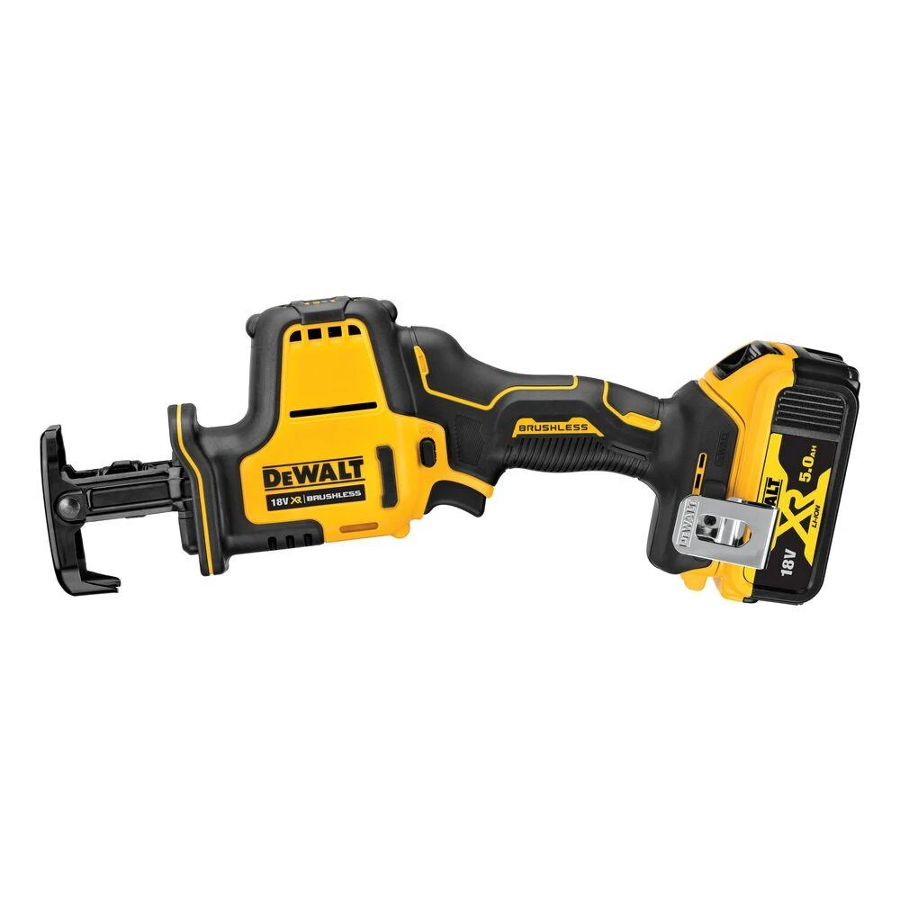 DeWalt tiesinis pjūklas su 5.0Ah akumuliatoriumi