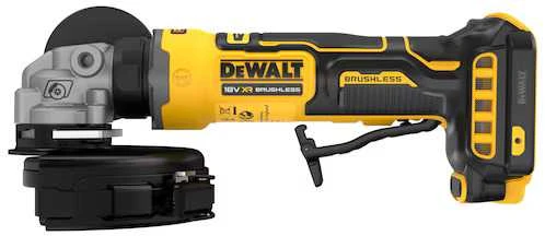 DEWALT KAMPINIS ŠLIFUOKLIS 125mm 18V DCG404NT BL TSTAK