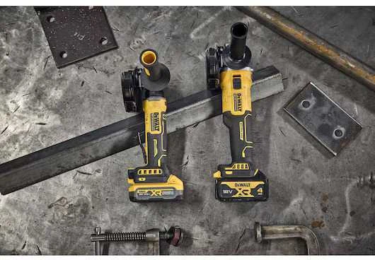 DEWALT KAMPINIS ŠLIFUOKLIS 125mm 18V DCG404NT BL TSTAK