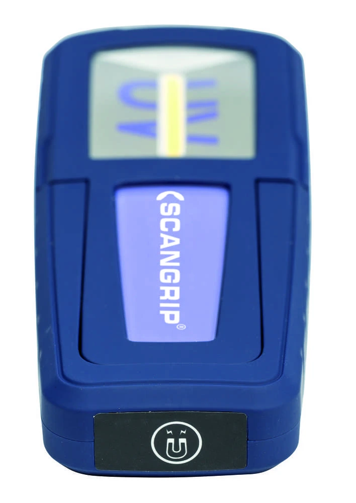 Scangrip UV kietinimo lempa UV-FORM, įkraunama, mažiems/vidutinio dydžio plotams, IP20