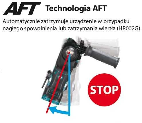 Makita HR004GZ01 Perforatorius XGT, 2,9 J, 28mm; 4,1kg, bešepetėlinis variklis, greitojo keitimo griebtuvas, AVT; XPT; "Z" versija - komplektuojamas be akumuliatoriaus ir kroviklio