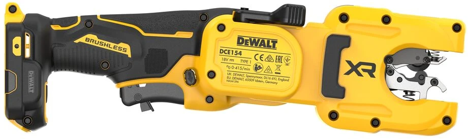 Vamzdžiapjovė DeWalt DCE154N-XJ; 18 V; 12-35 mm (be akumuliatoriaus ir pakrovėjo)